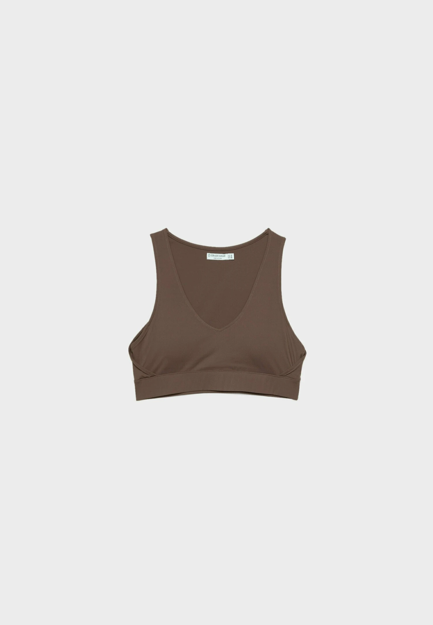 Stradivarius V-Neck - Débardeur - Brown 6 Stradivarius V-Neck - Débardeur - Brown – Image 6