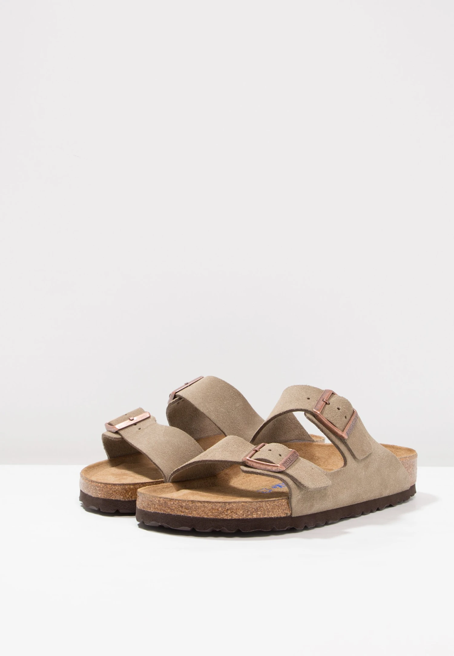 Birkenstock Arizona Soft Footbed Narrow Fit - Mules - Taupe 3 Birkenstock Arizona Soft Footbed Narrow Fit - Mules - Taupe – Image 3