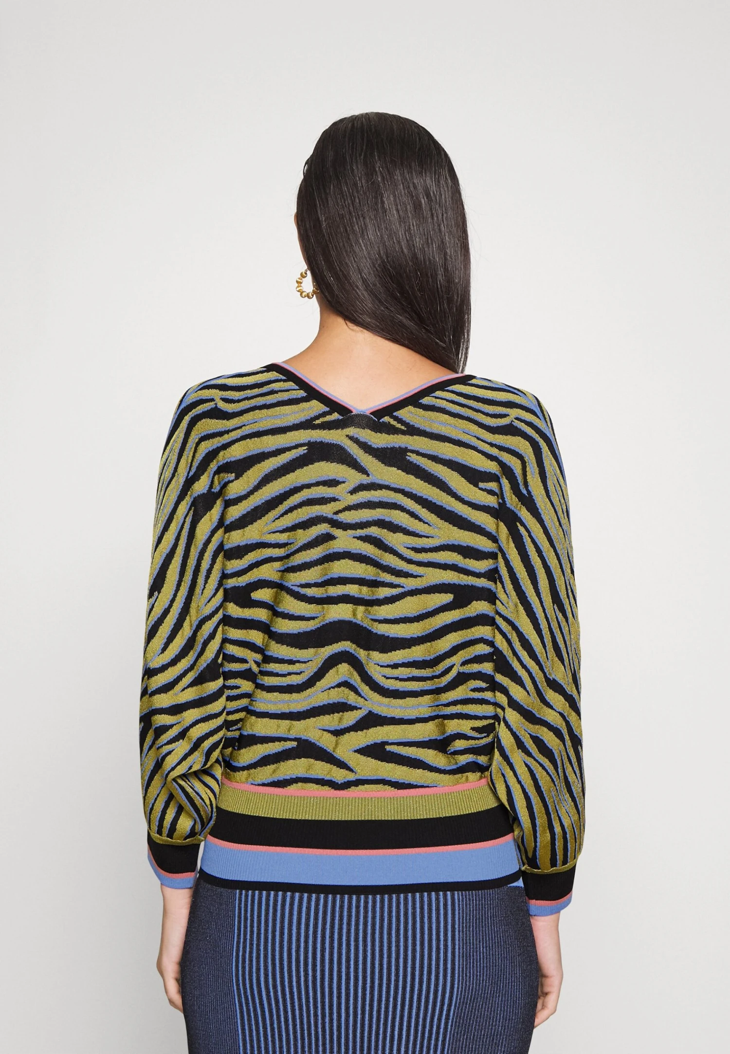 DIANE VON FURSTENBERG Pullover - Khaki 3 DIANE VON FURSTENBERG Pullover - Khaki – Image 3