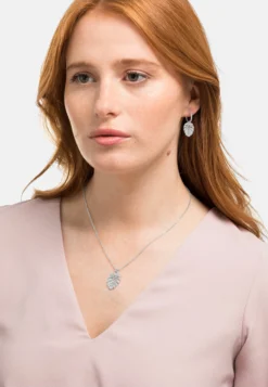 Set Foliu - Boucles D'Oreilles - Silberfarben Poliert