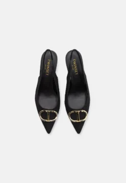 TWINSET Scarpa Slingback Con Tacco In Pizzo - Escarpins - Nero 9 TWINSET Scarpa Slingback Con Tacco In Pizzo - Escarpins - Nero -Vêtements Pour Femmes Magasin 867c634c382c40b8ac867ab5f7981362 scaled