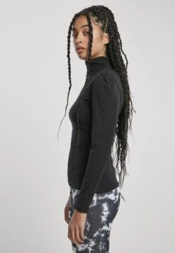 URBAN CLASSICS T-Shirt À Manches Longues - Black -Vêtements Pour Femmes Magasin b89eb981d9bc4ccfb3ebd3f5542a336e