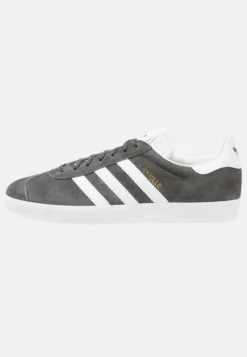Adidas Originals Gazelle Unisex - Baskets Basses - Dgsogr/White/Goldmt