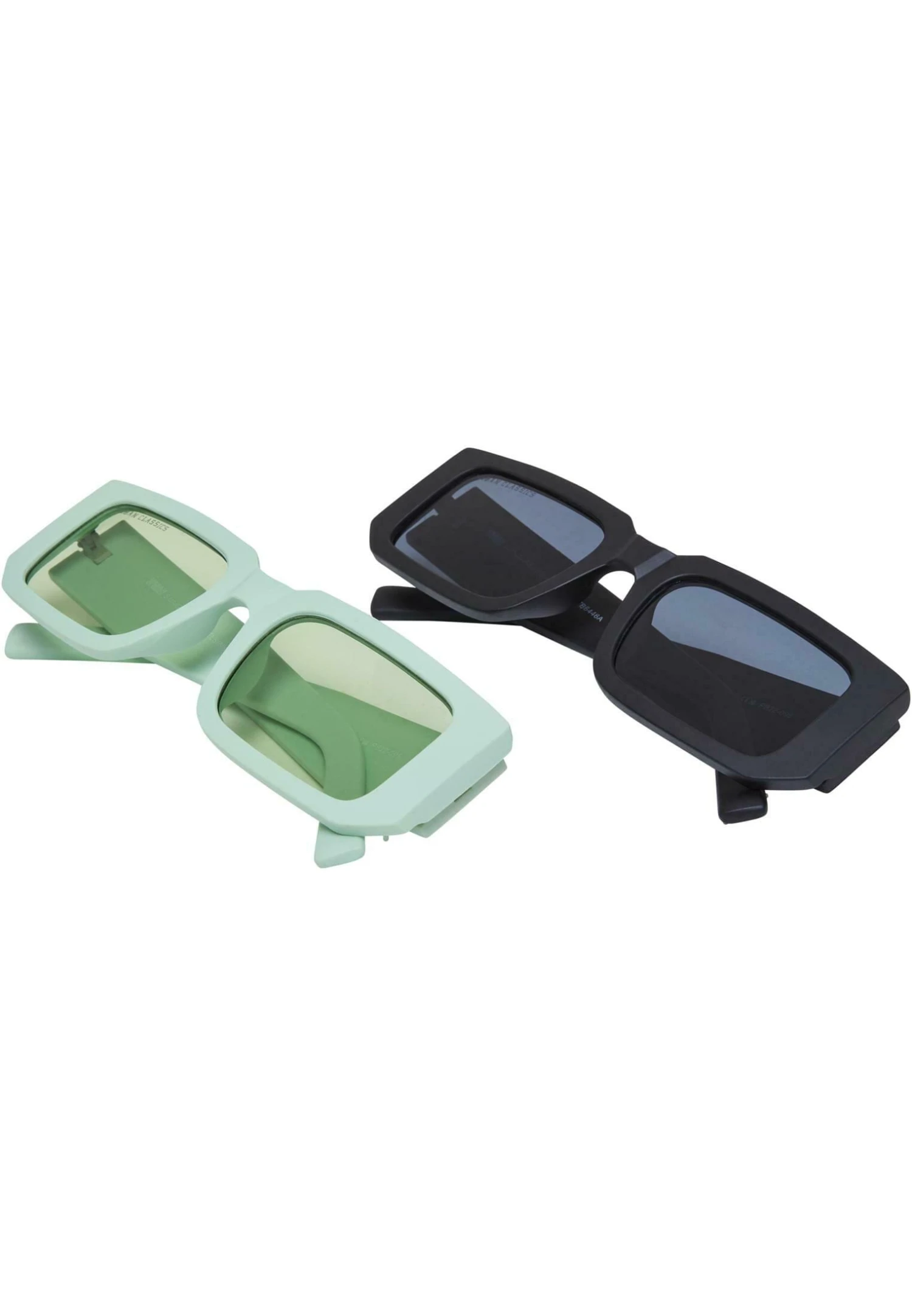 URBAN CLASSICS Helsinki 2 Pack - Lunettes De Soleil - Black Vintagegreen 1 URBAN CLASSICS Helsinki 2 Pack - Lunettes De Soleil - Black Vintagegreen